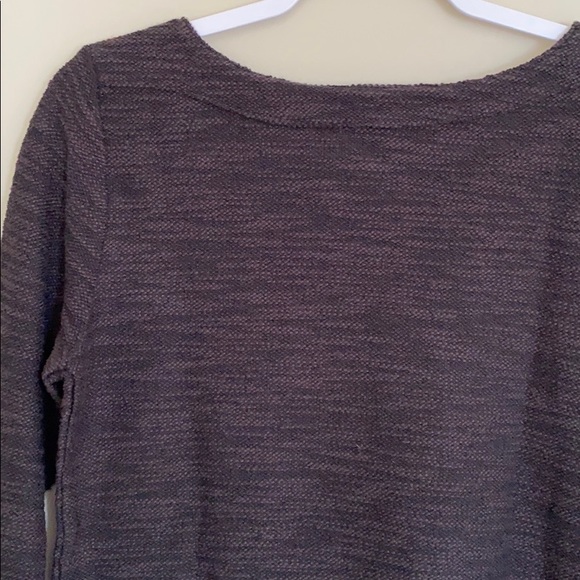 🆕 Ann Taylor LOFT Tweed Knit Navy Sweater - Picture 3 of 7